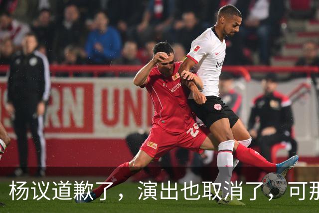 杨议道歉了，演出也取消了，可那句“误会”什么都没解决。